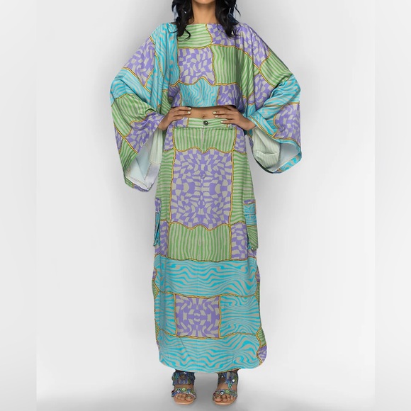 Doh Tak Keh ILAAKE A LINE SKIRT - Picture 1 of 6